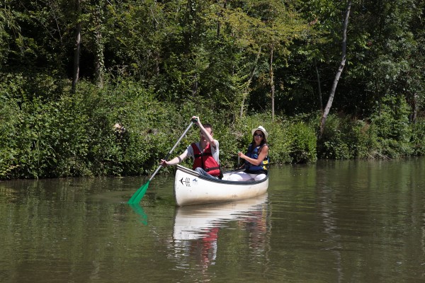 Balade en canoë sur la Venise Verte